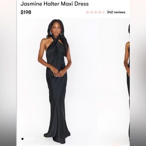Show me your MuMu Jasmine Halter Maxi Dress
